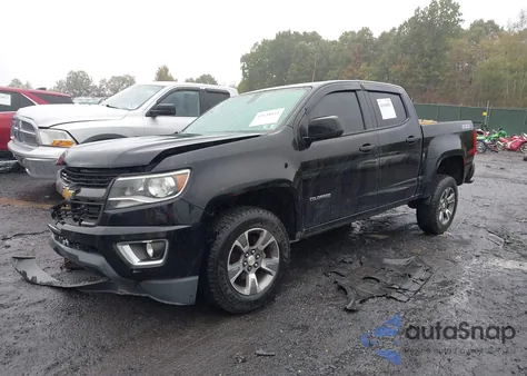 2015 Chevrolet Colorado Z71 из США, поврежденный, VIN 1GCGTCE38F1197688